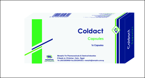 Coldact Capsule 16 Cap.